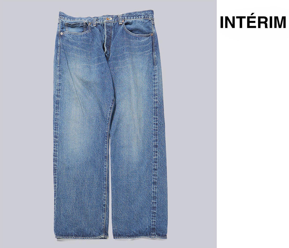 INTERIM　インテリム　ヴィンテージ　ジーンズ　大戦1943　デニムパンツ INTÉRIM/インテリム】WWII 1943 HEAVY KIBATA SHUTTLE DENIM JEANS