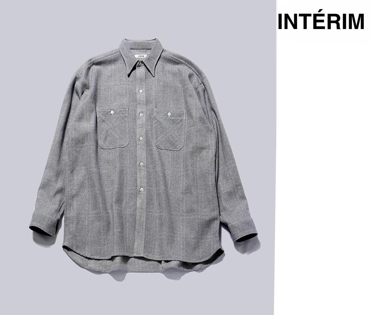 INTERIM オリーブカラー シャツ 【公式通販】