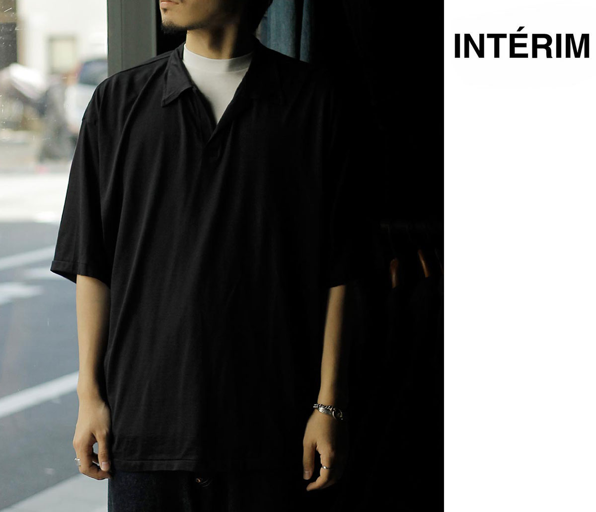 インテリム INTERIM シルク コットン ジャージー デッドストック 