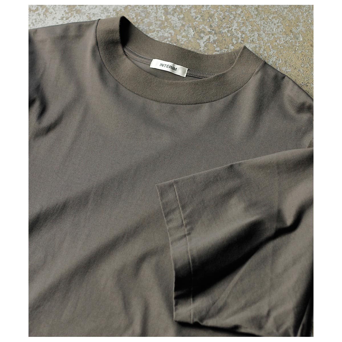 インテリム INTERIM ハイゲージ スビン ジャージー 半袖 Tシャツ 