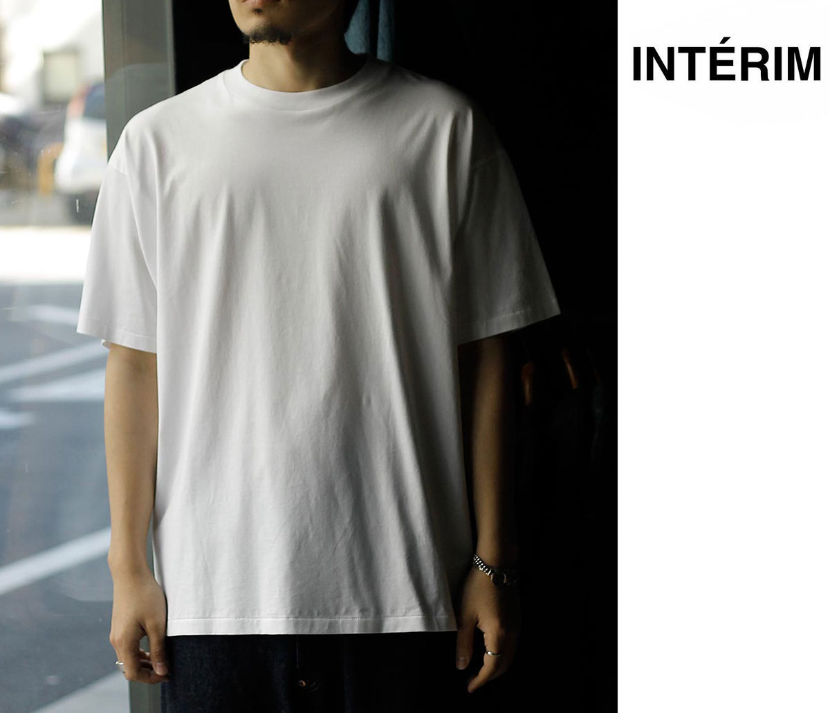 インテリム INTERIM ハイゲージ スビン ジャージー 半袖 Tシャツ 