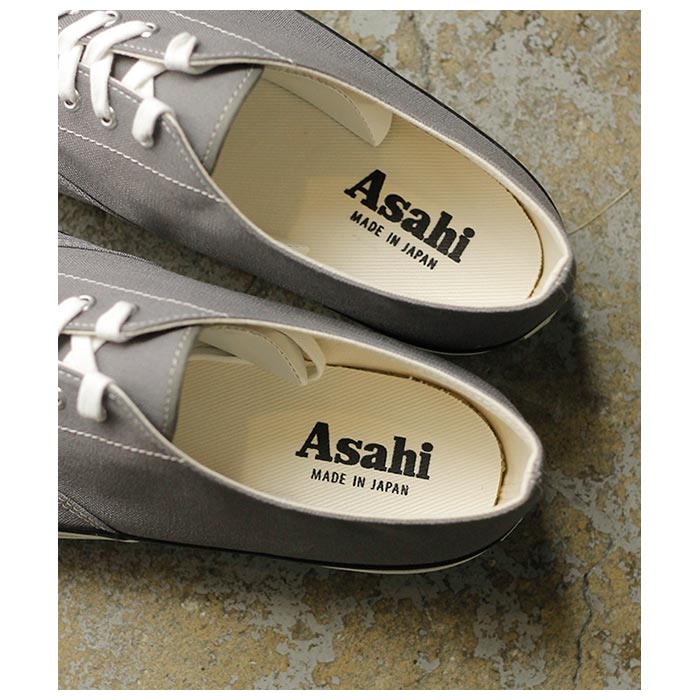 アサヒ ASAHI グレー デッキシューズ DECK GRAY (041-KF20653