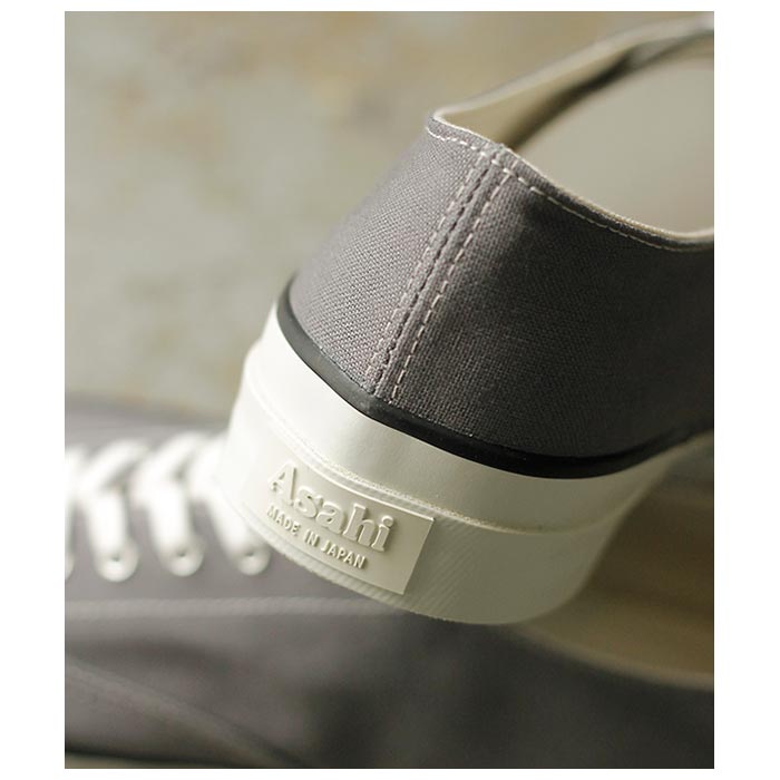 アサヒ ASAHI グレー デッキシューズ DECK GRAY (041-KF20653