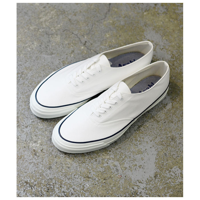 アサヒ ASAHI DECK SHOES WHITE ホワイト デッキシューズ スニーカー