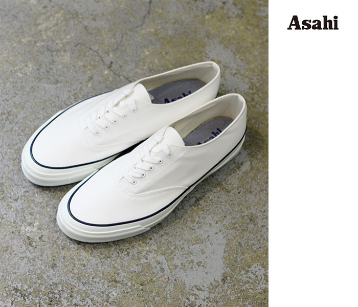 アサヒ ASAHI DECK SHOES WHITE ホワイト デッキシューズ スニーカー
