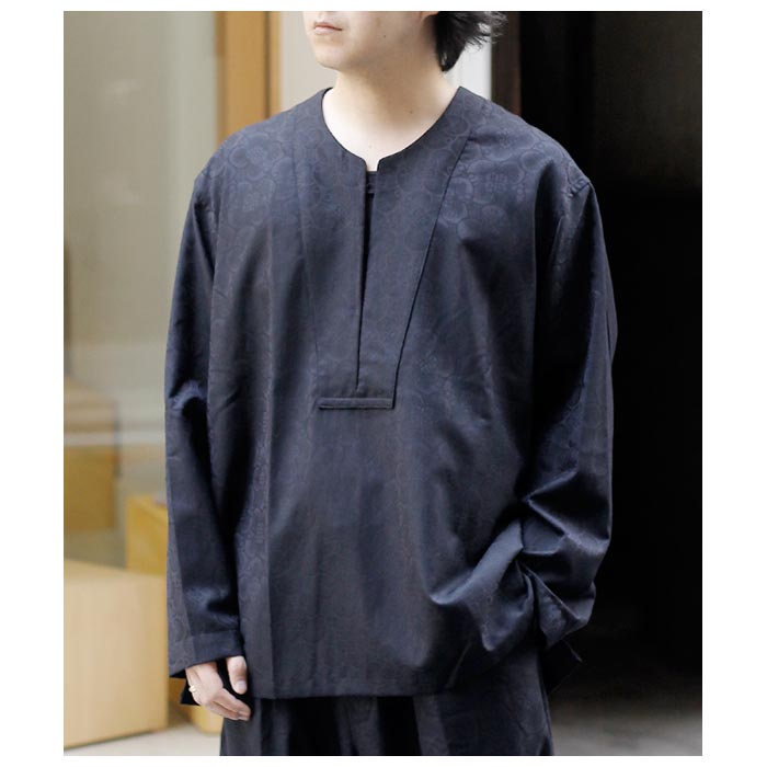 ノノット NONNOTTE アフリカン スーパー120 フラワー ジャガード