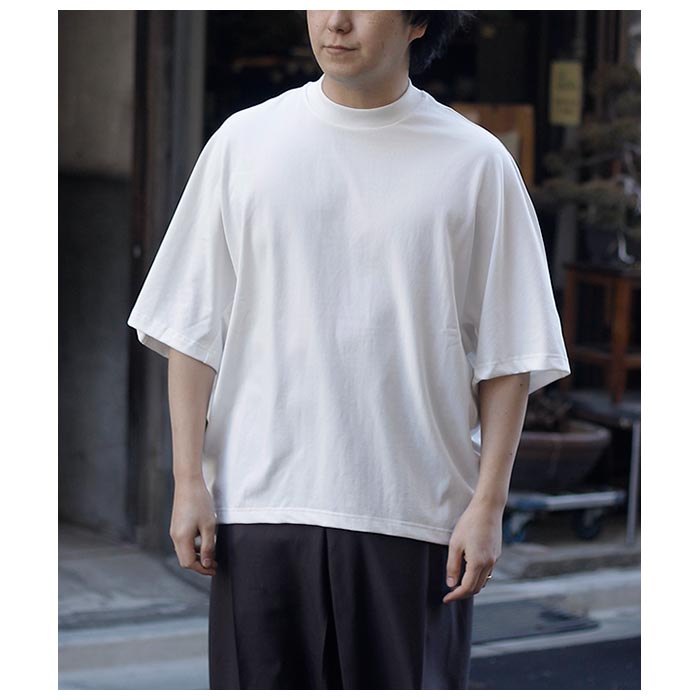 ノノット NONNOTTE ハード ツイスト バランス ジャージー ドレーピング