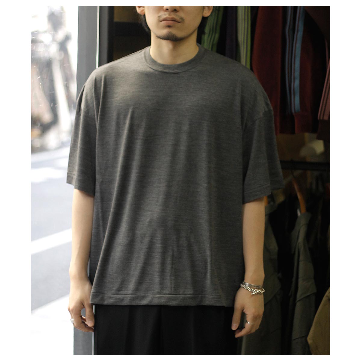 ノノット NONNOTTE ウール ジャージー ニュースタンダード Tシャツ (N