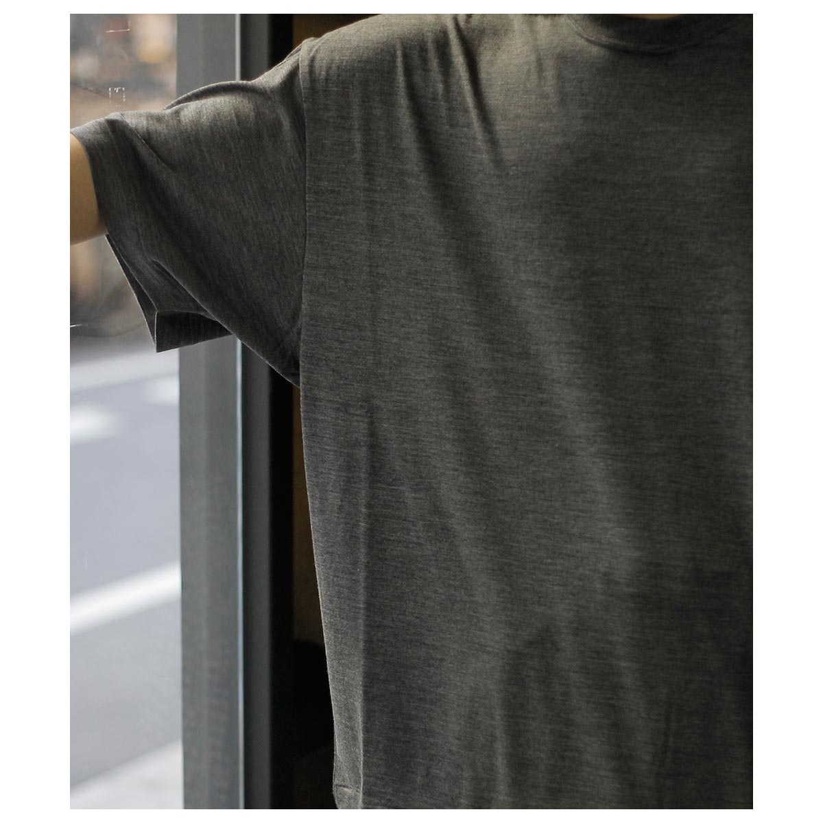 ノノット NONNOTTE ウール ジャージー ニュースタンダード Tシャツ (N 
