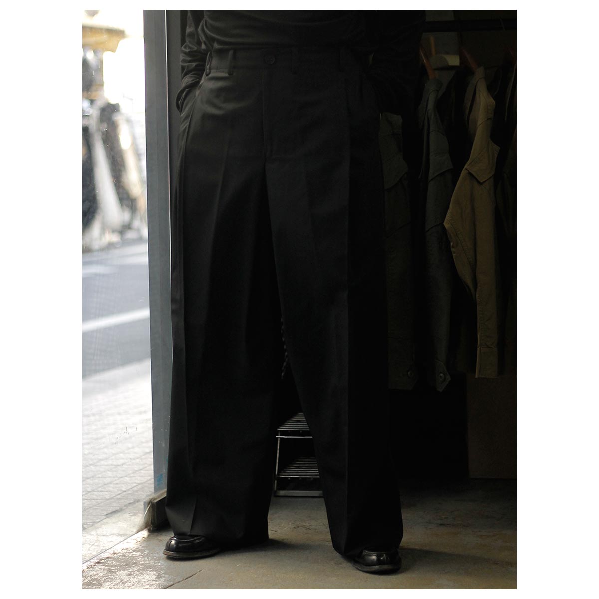 ノノット NONNOTTE ドレーピング クロッチ ボックス プリーツ タック