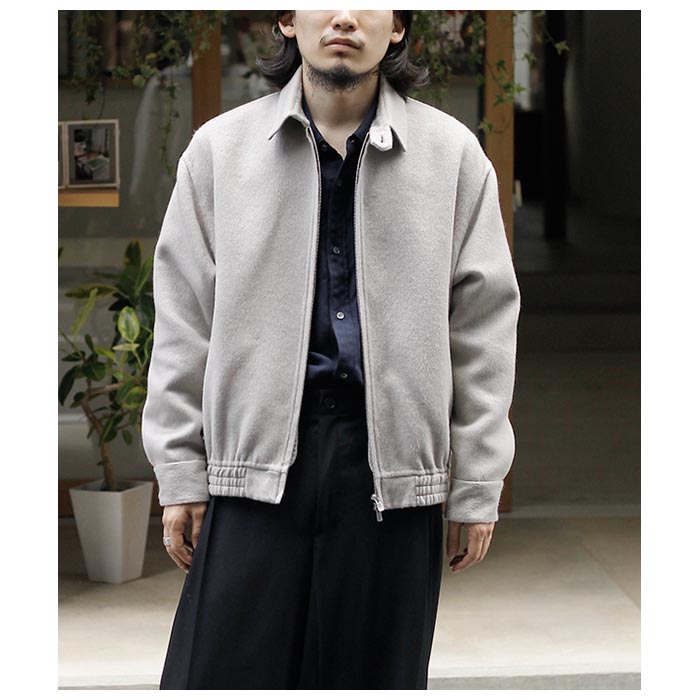 ノノット NONNOTTE カシミヤ リバーメルトン ドレーピング ノノット NONNOTTE カシミヤ リバーメルトン ドレーピング