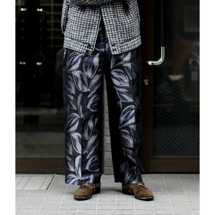根津洋品店　TANGOPANTS 根津洋品店 NEZU YOHINTEN リーフジャガード タンゴパンツ TANGO