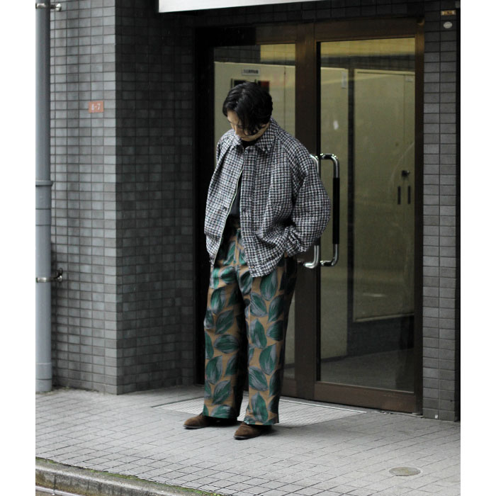 根津洋品店 NEZU YOHINTEN リーフジャガード タンゴパンツ TANGO PANTS (NEZU-100513) : nezu-100513  : アンドフェブヤフー店 - 通販 - Yahoo!ショッピング