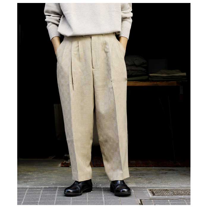 根津洋品店 NEZU YOHINTEN スクェアードビー テーパード タンゴパンツ2 スラックス TANGO PANTS 2 (NEZU-200413)  : nezu-200413 : アンドフェブヤフー店 - 通販 - Yahoo!ショッピング