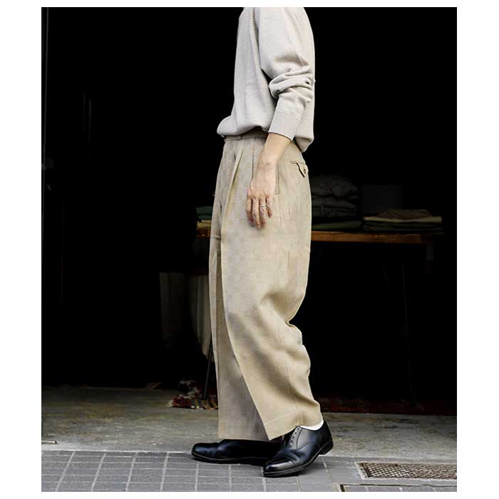 根津洋品店 NEZU YOHINTEN スクェアードビー テーパード タンゴパンツ2 スラックス TANGO PANTS 2  (NEZU-200413) : nezu-200413 : アンドフェブヤフー店 - 通販 - Yahoo!ショッピング