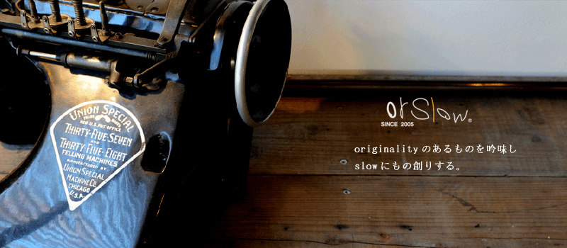 ひ*君様 orSlow 日本製 ¥38,000 60's 3rdタイプモデル レ アンドフェブヤフー店 - オアスロウ（オアスロー） │ orSlow｜Yahoo