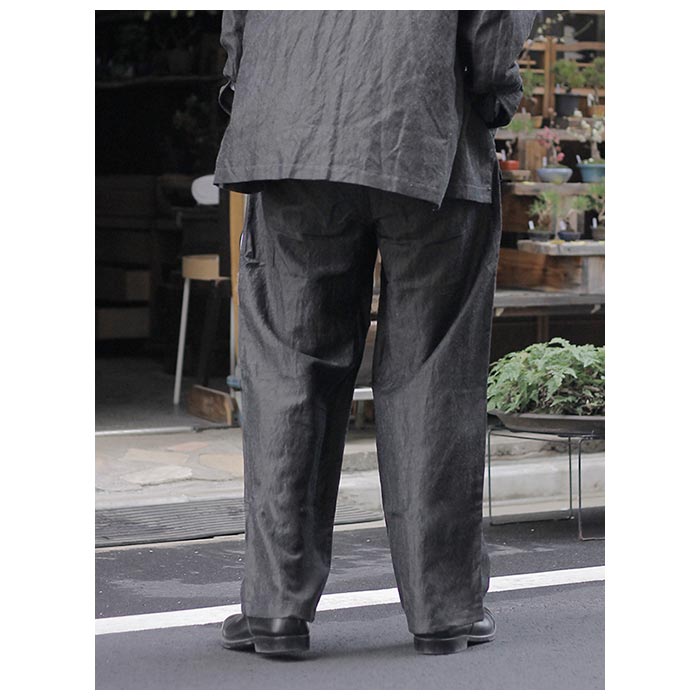 【ULTERIOR 新作】 Washed Chambray ミリタリージャケット 2025 S/S】【ULTERIOR アルテリア】WASHED CHAMBRAY TWILL SHORT
