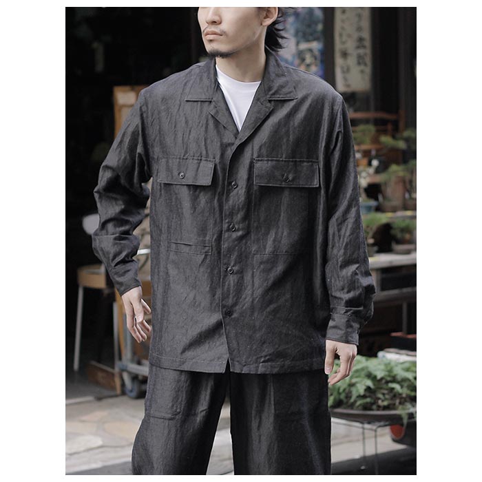 ULTERIOR アルテリア 25SS ウォッシュドナイロンカルゼジャケット ULTERIOR アルテリア 25SS ウォッシュドナイロンカルゼジャケット