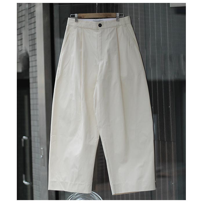 定番 スタジオニコルソン ボリュームパンツ ソルテ クリーム XS NM-351 STUDIONICHOLSON スタジオニコルソン SNM-351 ボリュームパンツ