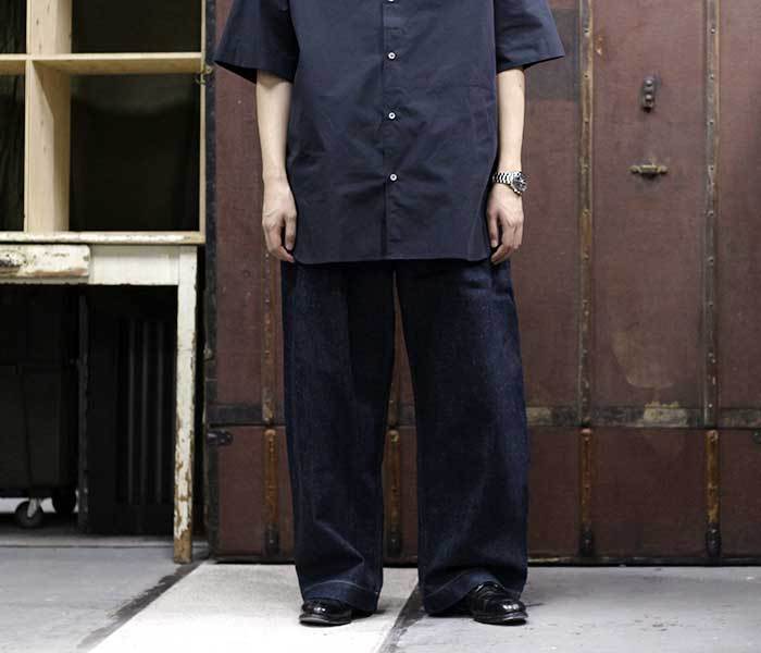 ※ __n.style__ STUDIO NICHOLSON スタジオニコルソン PUCH デニム ワイドパンツ
