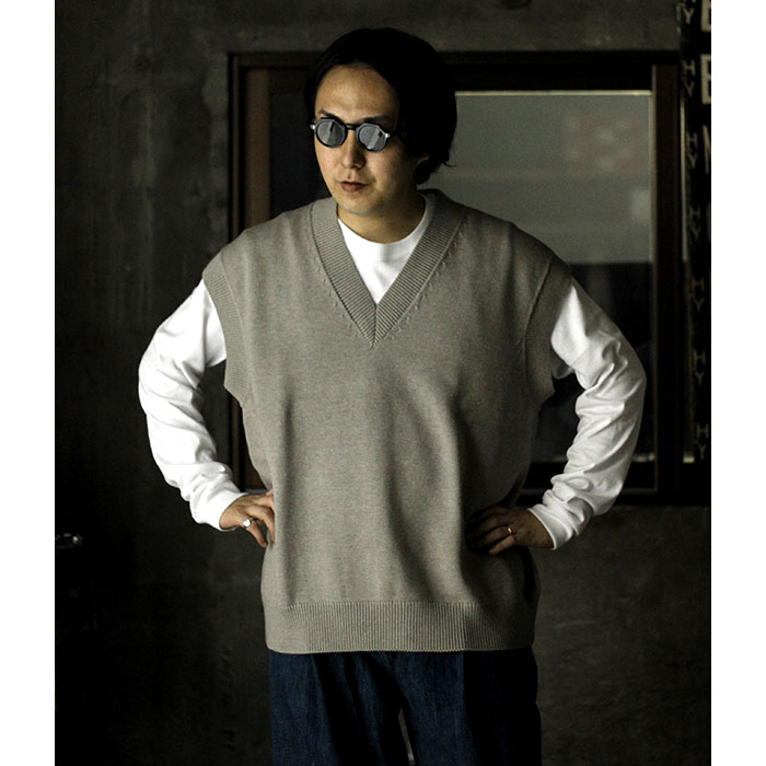 STUDIO NICHOLSON メリノ カシミヤ ニット M STUDIO NICHOLSON メリノ カシミヤ ニット M メンズ