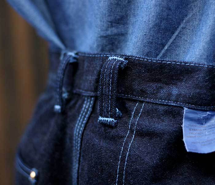 テンダー TENDER Co. ウォード染め 極ワイドデニム ジーンズ WOAD DEINM 136 OXFORD (136-OXFORD-WOAD-DENIM)