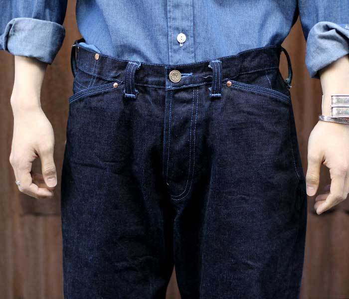 テンダー TENDER Co. ウォード染め 極ワイドデニム ジーンズ WOAD DEINM 136 OXFORD (136-OXFORD-WOAD-DENIM)