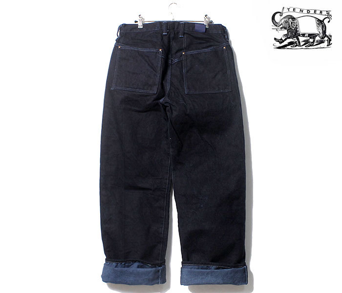 テンダー TENDER Co. ウォード染め 極ワイドデニム ジーンズ WOAD 