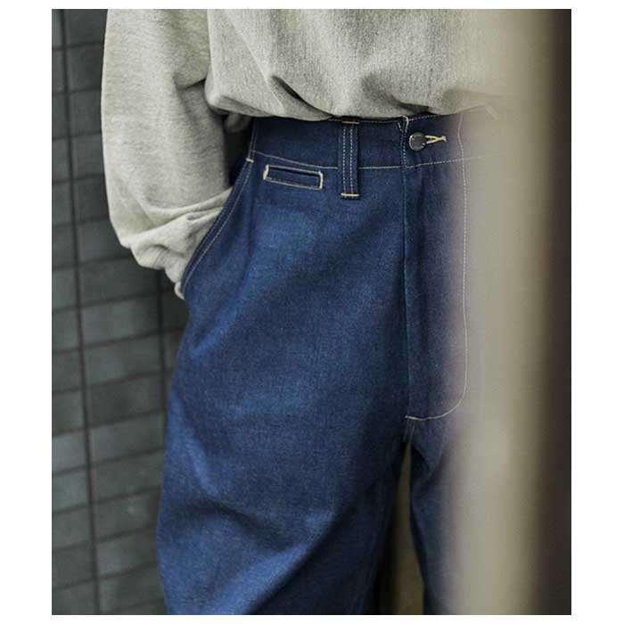 イートウツ E.TAUTZ インディゴ デニム デニムパンツ CORE DENIM
