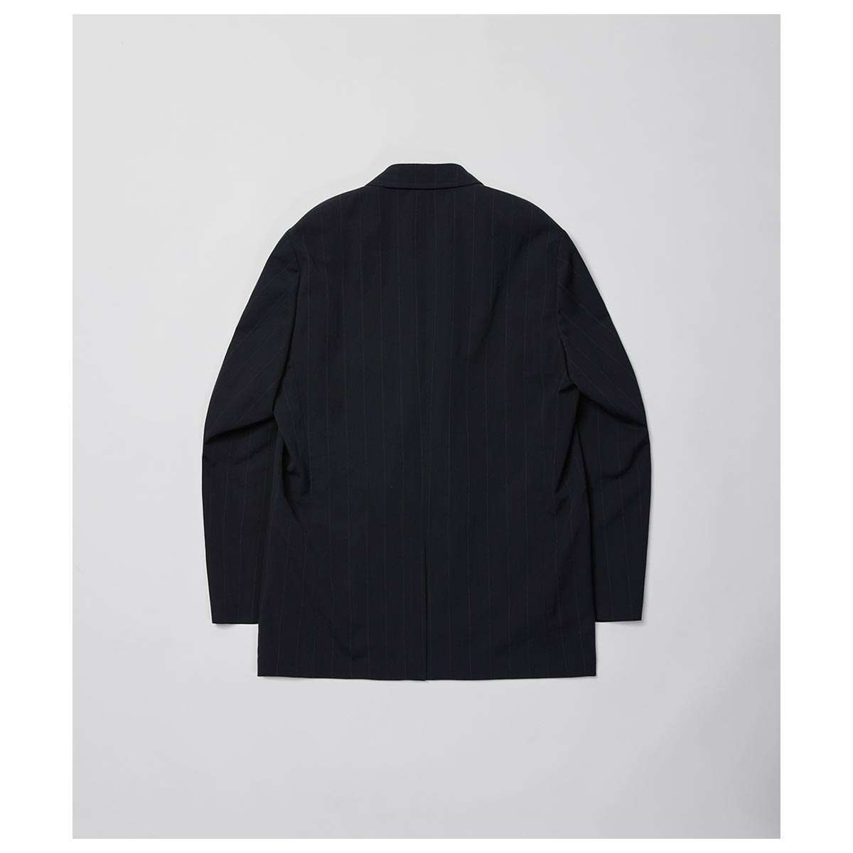 アルテリア ULTERIOR ウール/和紙 ストライプ ダブルジャケット (UJK28