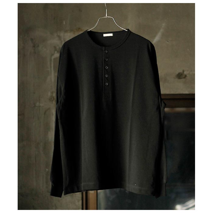 アルテリア ULTERIOR ツイステッド 天竺 ヘンリーネック ロンT (ULCS74