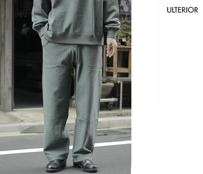 アルテリア ULTERIOR カットオフスウェット アルテリア ULTERIOR フェード シルキー テリー リバース