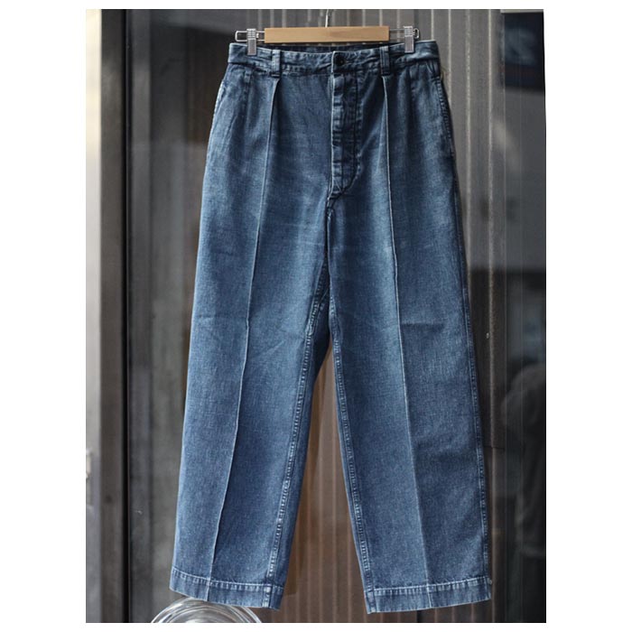 アルテリア ULTERIOR ネップド オールド デニム M52 トラウザーズ