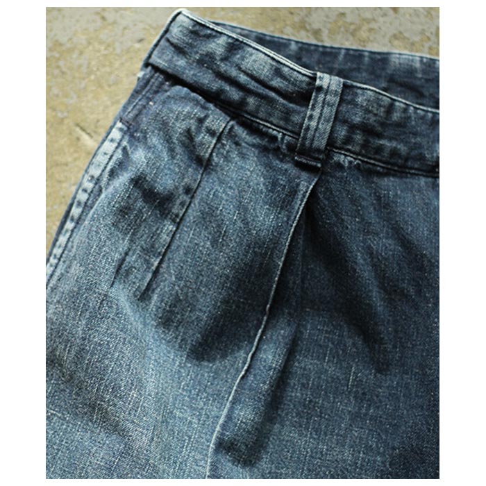 アルテリア ULTERIOR ネップド オールド デニム M52 トラウザーズ