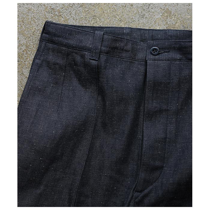 アルテリア ULTERIOR ネップド オールドデニム 52ショーツ NEPPED OLD DENIM 52 SHORTS (NON-WASHED)  (ULPT40-GA119N)