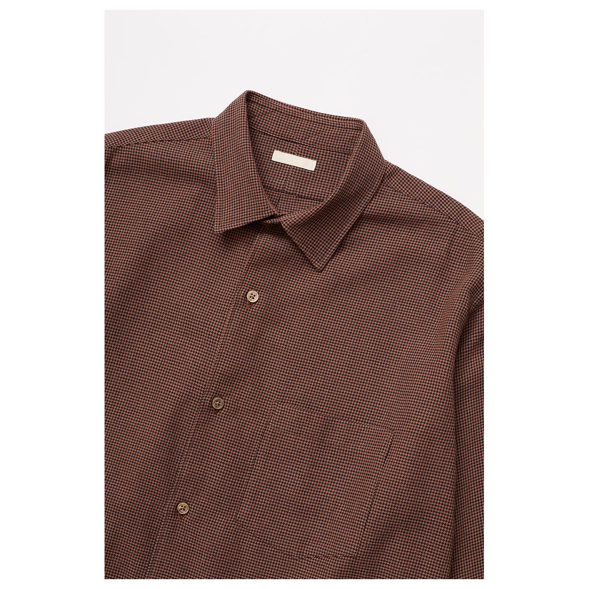 アルテリア ULTERIOR レーヨン リネン チェック シャツ (USH64-KC218