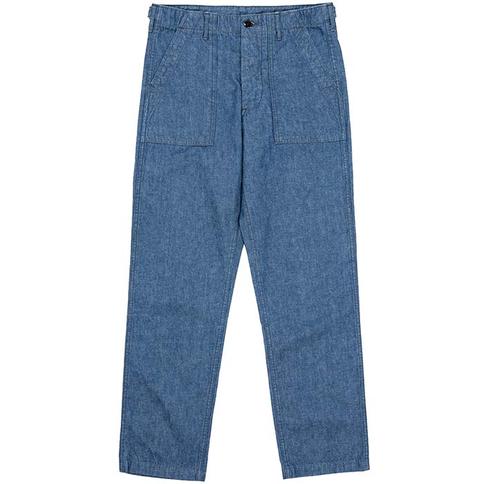 ワーカーズ WORKERS 10oz デニム スリム ベイカーパンツ ファティーグ