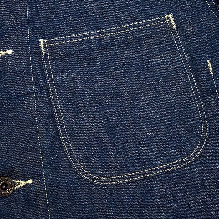 ジャケット・アウター WORKERS P-47 Mod Jacket, 10 oz Denim HUMAN MADE Denim Work Jacket | HM29JK002-INDIGO | SVD USA