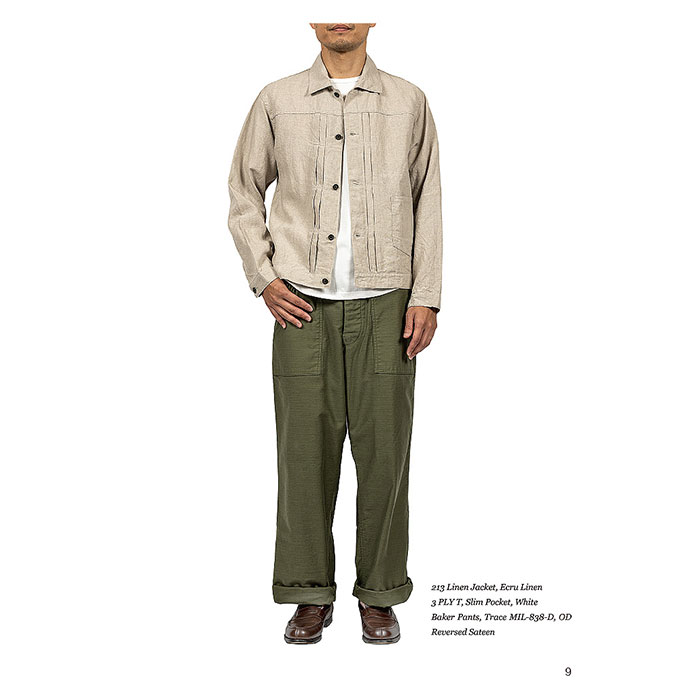 WORKERS(ワーカーズ)～213 Linen Jacket Ecru Linen～ | Amboy