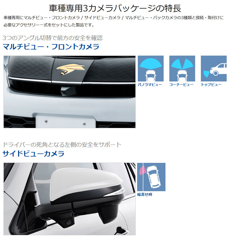 ハリアー 60 ALPINE 車種専用 3カメラパッケージ お値打ち ALPINE（アルパイン） PKG-SF25-HA ALPINE トヨタ 60系ハリアー専用 3