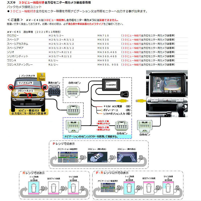 AV-C41 Bullcon ブルコン フジ電機工業 マジコネ MAGICONE バック