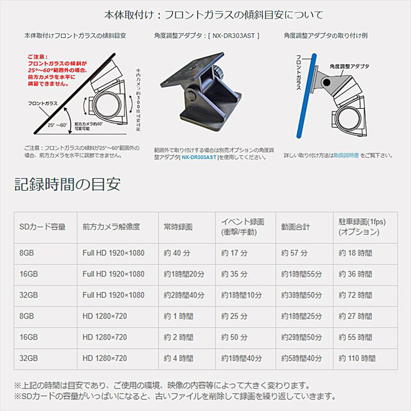 FRC NX-DR303(W) FRC F.R.C.エフアールシー NEXTEC ネクステック 前方