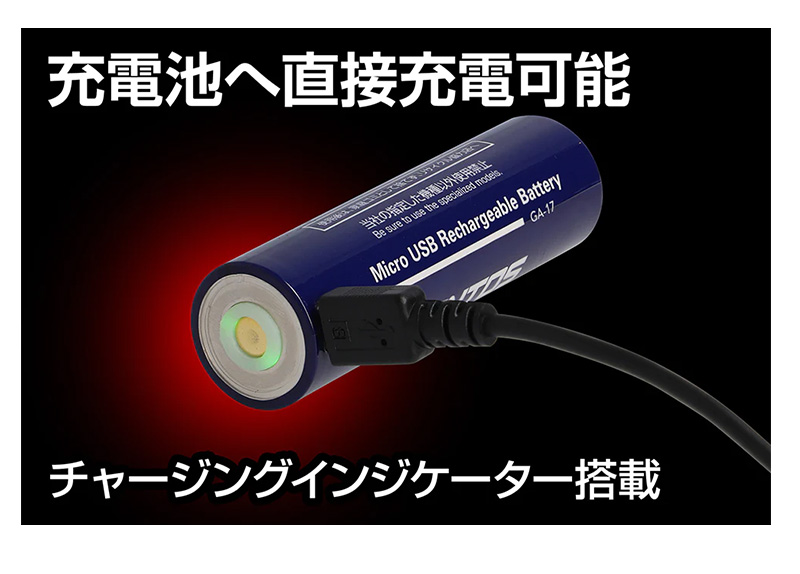 GENTOS（ジェントス） 【メール便対応可】GA-17 GENTOS Gシリーズ