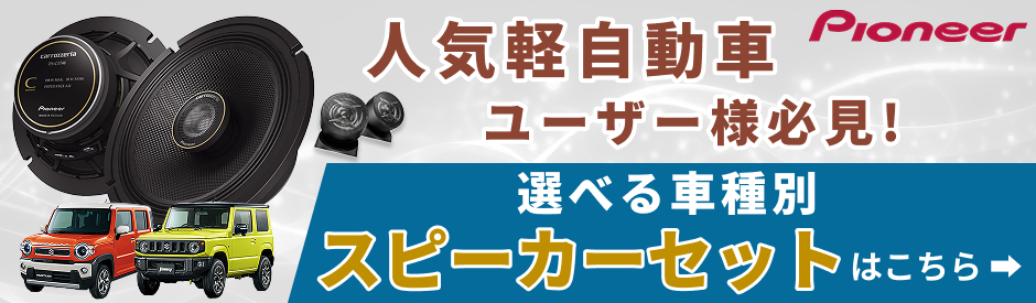 カロッツェリア pioneer パイオニア carrozzeria 17cmセパレート2