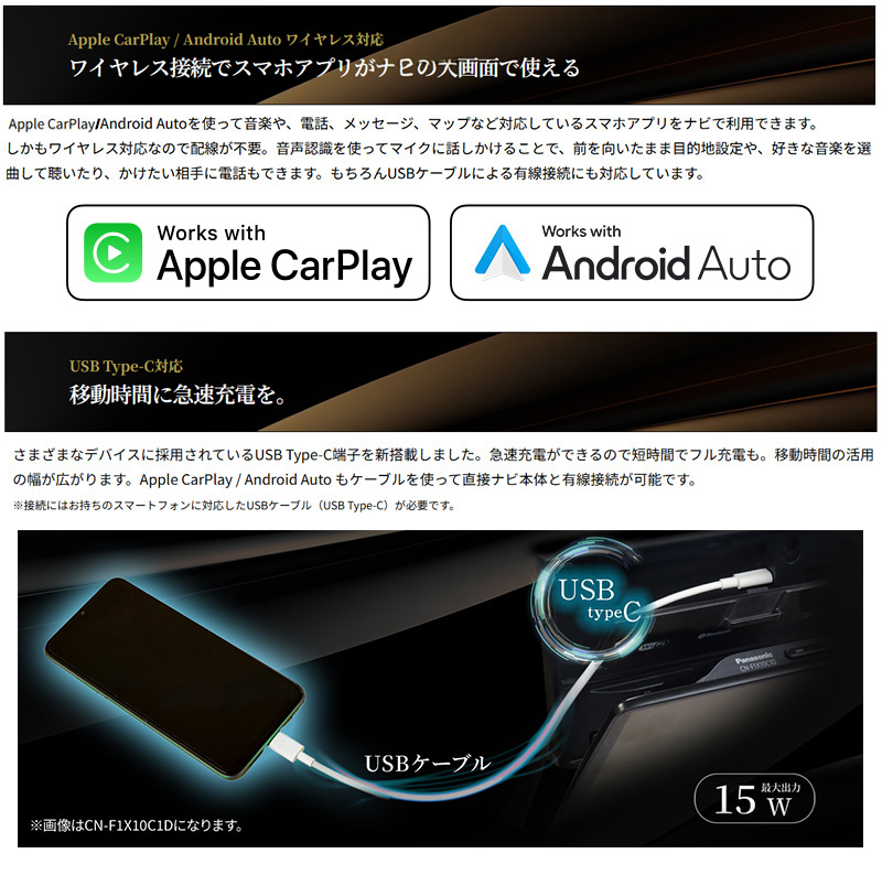 パナソニック2年延長メーカー保証付き]CN-F1X10C1DA Panasonic