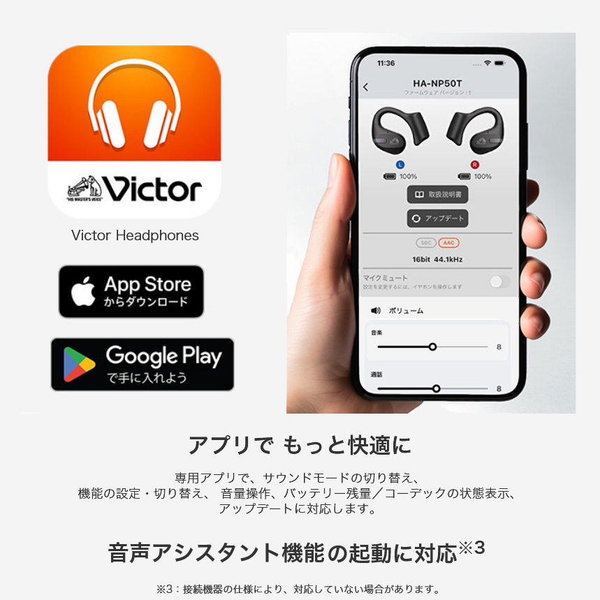 Victor ワイヤレスイヤホン HA-NP50T Amazon.co.jp: JVCケンウッド Victor HA-NP50T-BA ワイヤレス