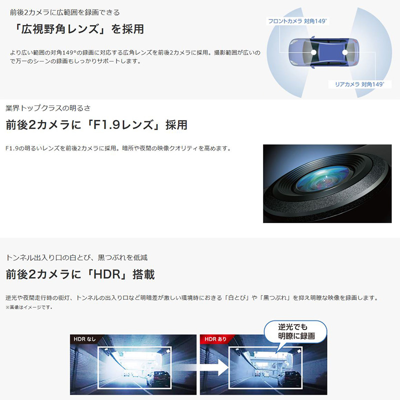 R*u様 ドラレコ　kenwood DRV-G50W DRV-G50W | ドライブレコーダー / デジタルルームミラー | KENWOOD