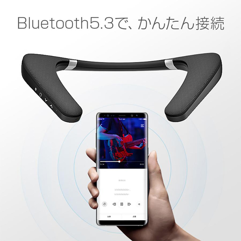 MONSTER MS31901 MONSTER モンスター ウェアラブル ネックスピーカー
