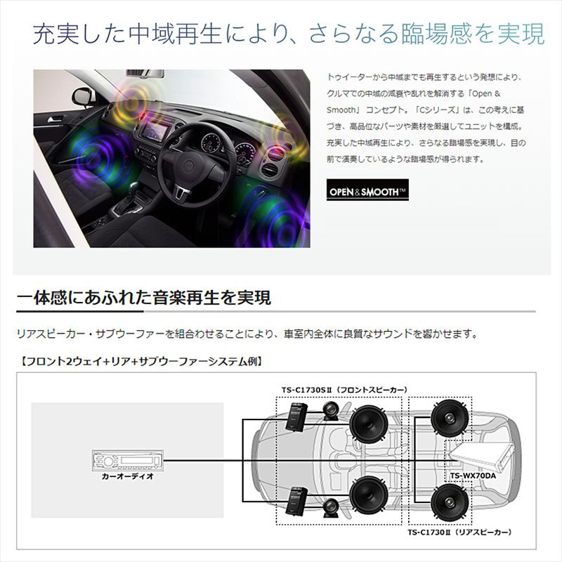 TS-C1730SII＋UD-K5311＋UD-K304 Pioneer パイオニア 