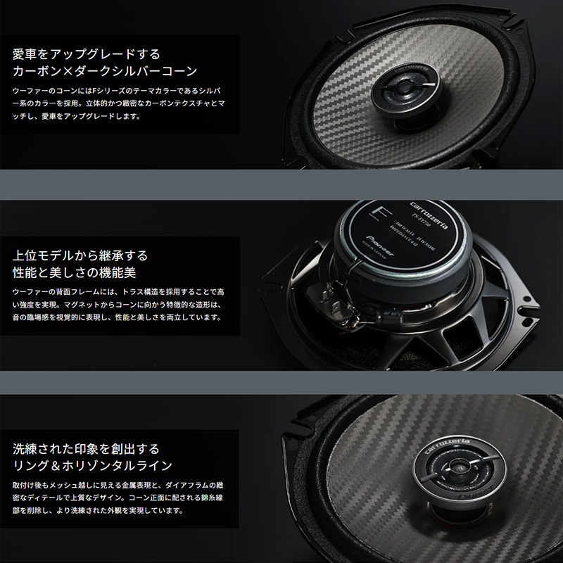 カロッツェリア TS-F1050 Pioneer パイオニア carrozzeria 10cm